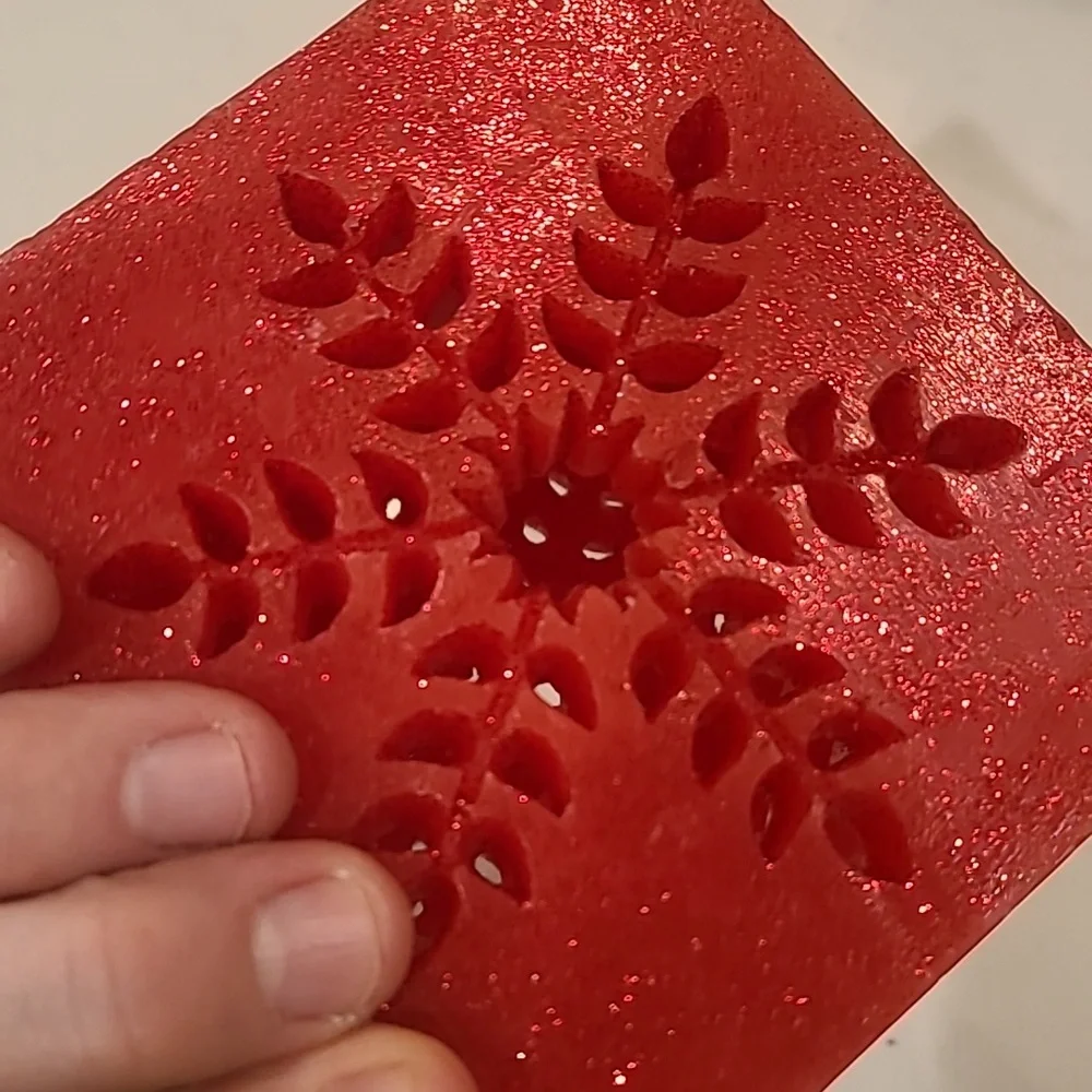 Snowflake Candle Holder